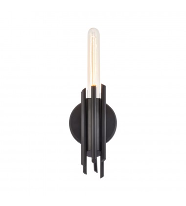 WV335409MB-Torres 9-in Matte Black 1 Light Wall/Vanity  WV335409MB-Torres 9-in Matte Black 1 Light Wall/Vanity