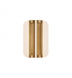  WV336710VB-Anders 10-in Vintage Brass LED Wall/Vanity