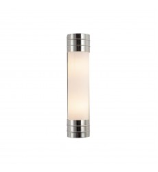  WV348218PNOP-Willard 18-in Polished Nickel/Opal Matte Glass 2 Lights Wall/Vanity