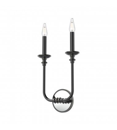  WV351502UB-Peabody Urban Bronze 2 Lights Wall/Vanity