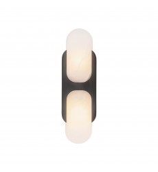  WV357214UBAR-Odin 14-in Urban Bronze/Alabaster Socket Wall Vanity