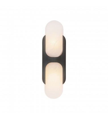  WV357214UBAR-Odin 14-in Urban Bronze/Alabaster Socket Wall Vanity
