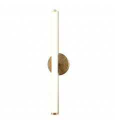  WV361230VB-Kensington 30-in Vintage Brass LED Wall/Vanity
