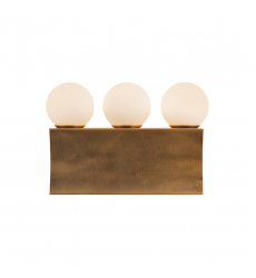 WV364312VB-Sinclair 12-in Brass dimmable LED Bathroom Vanity Light WV364312VB-Sinclair 12-in Brass dimmable LED Bathroom Vanity Light