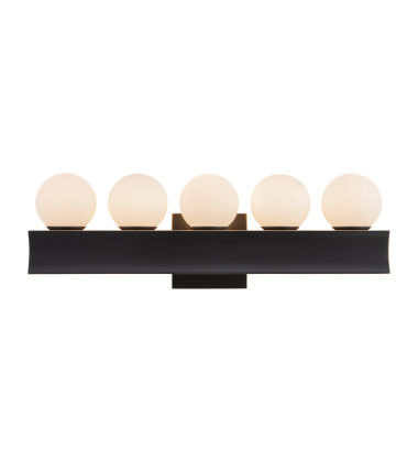 WV364521UB-Sinclair 21-in Black dimmable LED Bathroom Vanity Light WV364521UB-Sinclair 21-in Black dimmable LED Bathroom Vanity Light