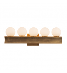 WV364521VB-Sinclair 21-in Brass dimmable LED Bathroom Vanity Light WV364521VB-Sinclair 21-in Brass dimmable LED Bathroom Vanity Light