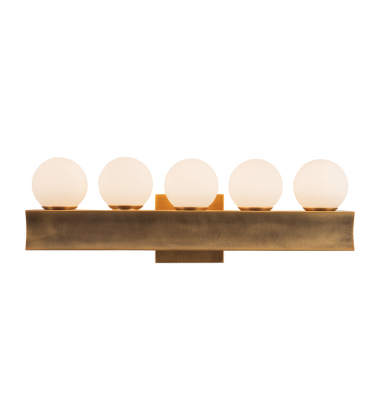 WV364521VB-Sinclair 21-in Brass dimmable LED Bathroom Vanity Light