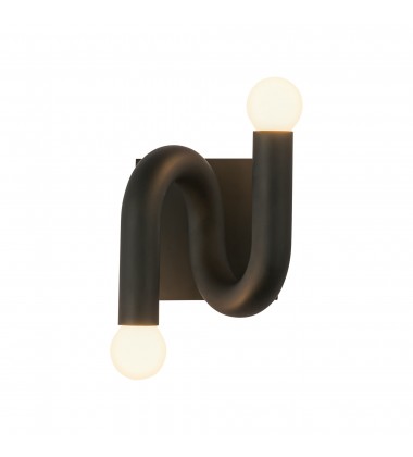  WV420206MB-Sadie 6-in Matte Black Socket Wall Vanity
