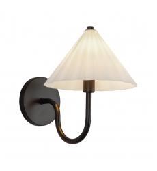 WV451808MBOP-Serena 8-in Matte Black/Opal Glass Socket Wall/Vanity Light WV451808MBOP-Serena 8-in Matte Black/Opal Glass Socket Wall/Vanity Light