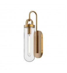 WV461101AG-Lancaster 5-in Aged Gold 1 Light Wall/Vanity