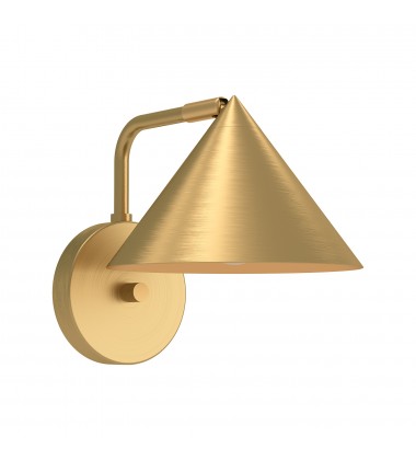  WV485007BG-Remy 7-in Brushed Gold 1 Light Wall/Vanity