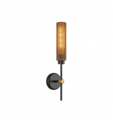 WV491120MBTJ-Colby 20-in Matte Black/Tan Jute Socket Wall/Vanity Light WV491120MBTJ-Colby 20-in Matte Black/Tan Jute Socket Wall/Vanity Light