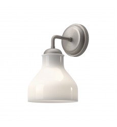  WV540106BNGO-Westlake 6-in Brushed Nickel/Glossy Opal Glass 1 Light Wall/Vanity