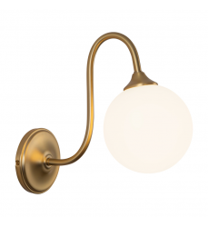 WV561106BG-Bancroft 12-in Gold Bathroom Vanity Light
