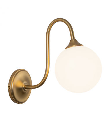 WV561106BG-Bancroft 12-in Gold Bathroom Vanity Light WV561106BG-Bancroft 12-in Gold Bathroom Vanity Light