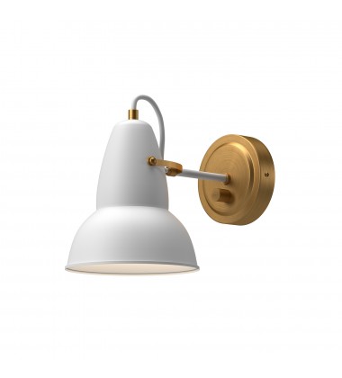 WV576607WHAG-Felix 7-in Aged Gold/White 1 Light Wall/Vanity WV576607WHAG-Felix 7-in Aged Gold/White 1 Light Wall/Vanity