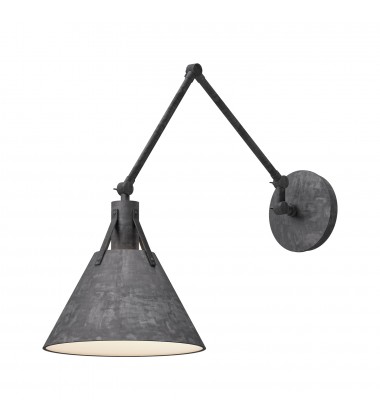 WV584510SL-Archer 10-in Steel Shade 1 Light Wall/Vanity  WV584510SL-Archer 10-in Steel Shade 1 Light Wall/Vanity