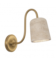 WV592105BGTRV-Bromley 5-in Gold Bathroom Vanity Light