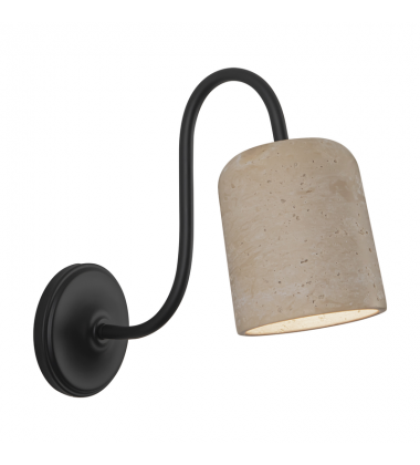 WV592105MBTRV-Bromley 5-in Black Bathroom Vanity Light