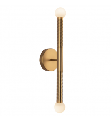 WV612223BGOP-UNV-Arden 23-in Brushed Gold/Opal Glass LED Wall/Vanity Light