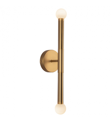 WV612223BGOP-UNV-Arden 23-in Brushed Gold/Opal Glass LED Wall/Vanity Light WV612223BGOP-UNV-Arden 23-in Brushed Gold/Opal Glass LED Wall/Vanity Light