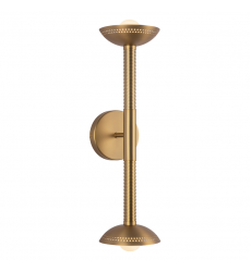 WV616223BGOP-UNV-Arden 23-in Brushed Gold/Opal Glass LED Wall/Vanity Light WV616223BGOP-UNV-Arden 23-in Brushed Gold/Opal Glass LED Wall/Vanity Light