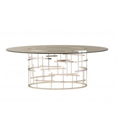  Oval Tiffany Dining Table (HGSX218)