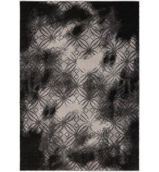 Sunshine - 4x6 Illusion 1279 Black Rectangle Rug