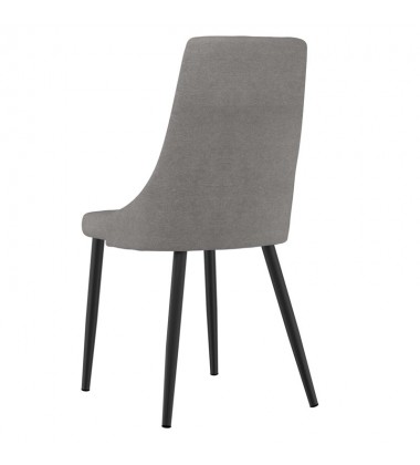  Venice-Side Chair-Grey (202-536GRY) Side Chair - Worldwide HomeFurnishings