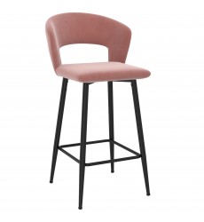  Camille-26'' Counter Stool-Dusty Rose (203-532DRS) 26'' Counter Stool - Worldwide HomeFurnishings