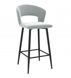  Camille-26'' Counter Stool-Light Grey (203-532LGY) 26'' Counter Stool - Worldwide HomeFurnishings