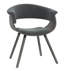  Holt-Accent Chair-Velvet Grey (403-981VLG) - Worldwide HomeFurnishings