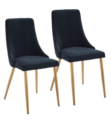  Carmilla-Side Chair-Black (202-353BK) Side Chair - Worldwide HomeFurnishings