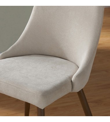  Cora-Side Chair-Beige (202-182BG) Side Chair - Worldwide HomeFurnishings