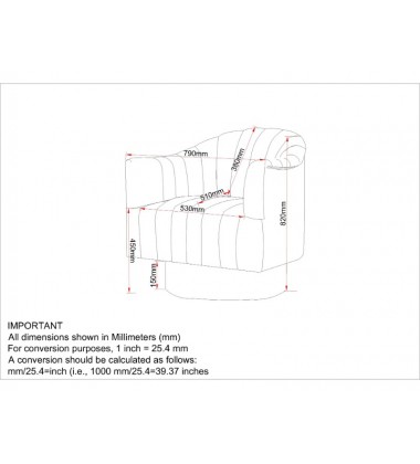  Cortina-Accent Chair-Black/Gold (403-433BK) - Worldwide HomeFurnishings