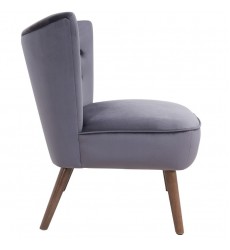  Elle-Accent Chair-Grey (403-340GY) - Worldwide HomeFurnishings