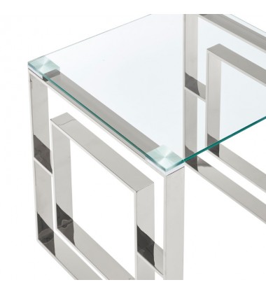  Eros-Accent Table-Silver (501-482CH) - Worldwide HomeFurnishings
