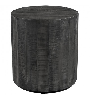  Eva-Accent Table-Distressed Grey (501-126GY) - Worldwide HomeFurnishings