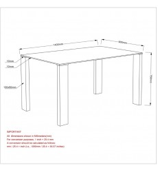  Frankfurt-Dining Table-Stainless Steel (201-165) - Worldwide HomeFurnishings