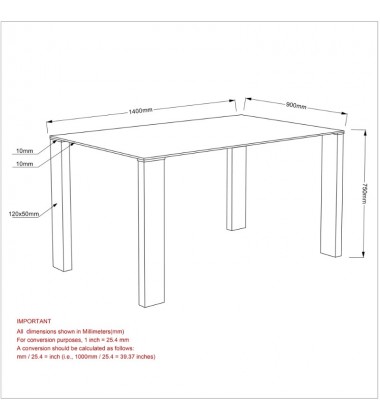  Frankfurt-Dining Table-Stainless Steel (201-165) - Worldwide HomeFurnishings