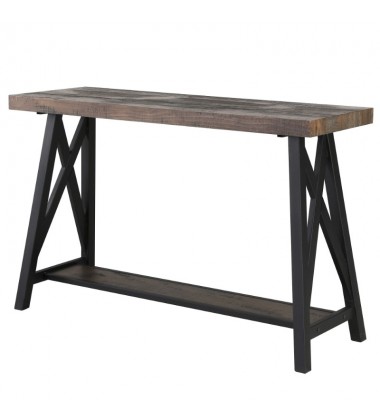  Langport-Console Table-Rustic Oak (502-332RK) - Worldwide HomeFurnishings