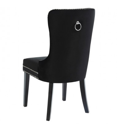  Rizzo-Side Chair-Black (202-080BK) Side Chair - Worldwide HomeFurnishings