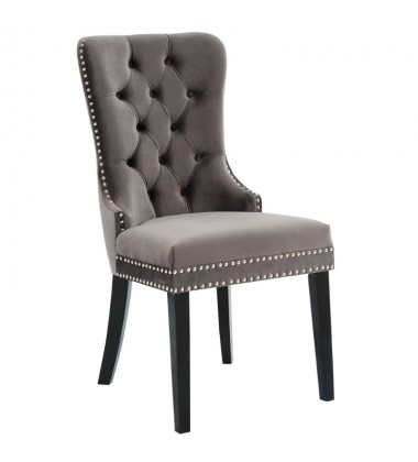  Rizzo-Side Chair-Grey (202-080GY) Side Chair - Worldwide HomeFurnishings