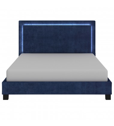  Worldwide -LUMINA-78'' BED-BLUE - (101-088K-BL)