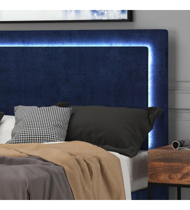  Worldwide -LUMINA-78'' BED-BLUE - (101-088K-BL)