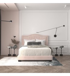  Worldwide -PIXIE-60'' BED-BLUSH - (101-296Q-BSH)