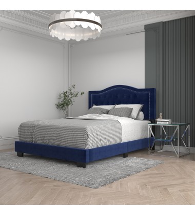 Worldwide -PIXIE-60'' BED-BLUE - (101-296Q-NAV) Worldwide -PIXIE-60'' BED-BLUE - (101-296Q-NAV)