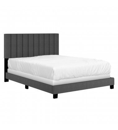  Worldwide -JEDD-60'' BED-CHARCOAL FABRIC - (101-297Q-CHL)