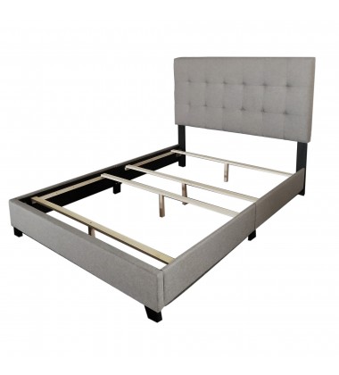  Worldwide -EXTON-60'' BED-LIGHT GREY - (101-298Q-LGY)