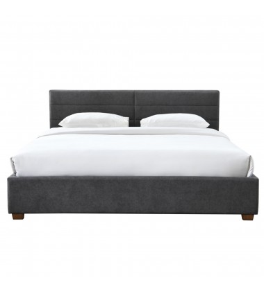  Worldwide -EMILIO-78'' BED-CHARCOAL - (101-633K-CH)